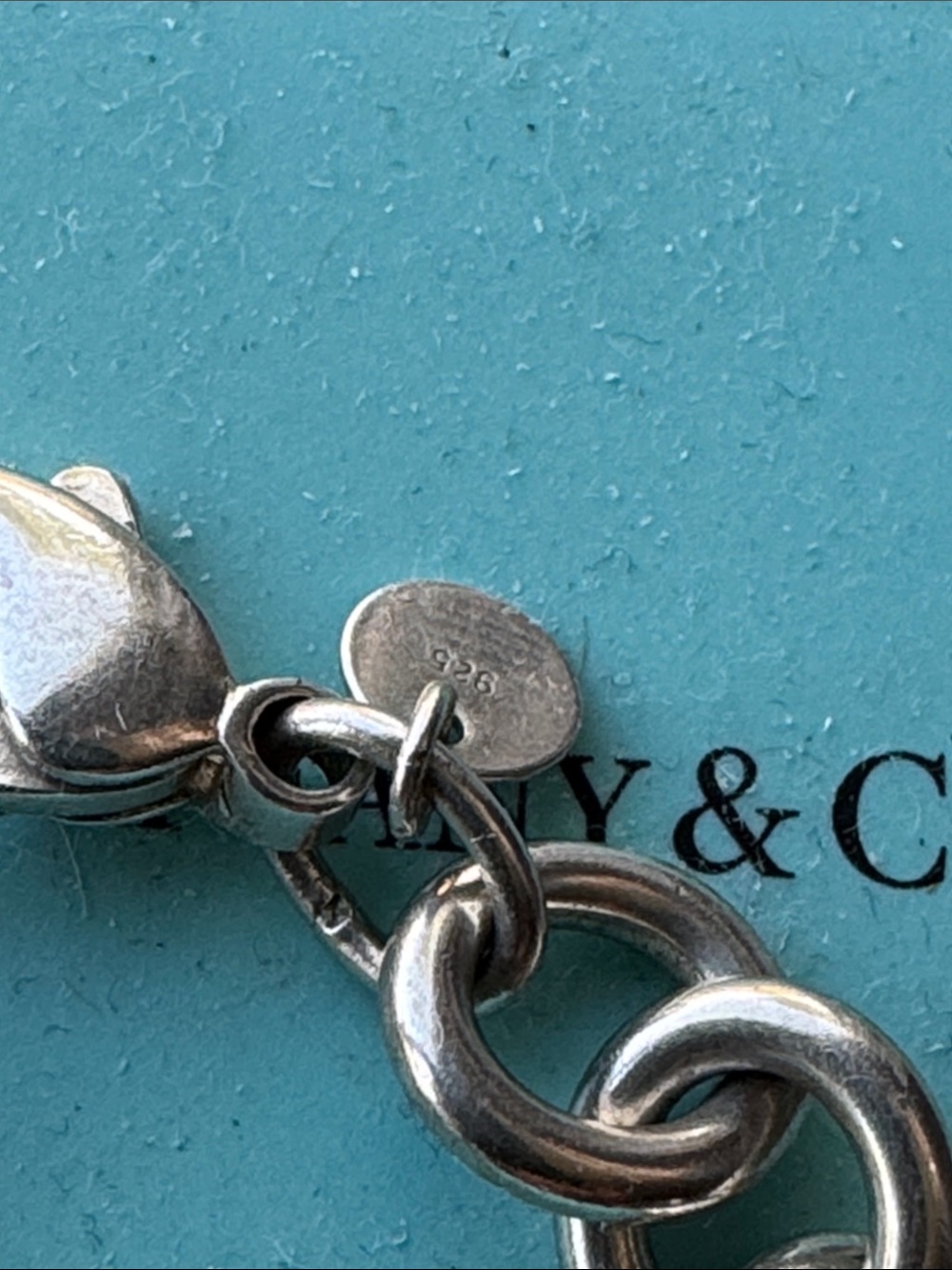 Extremely Rare Tiffany “Pirate” Charm Clasping Silver Link Bracelet - Picture 7 of 10